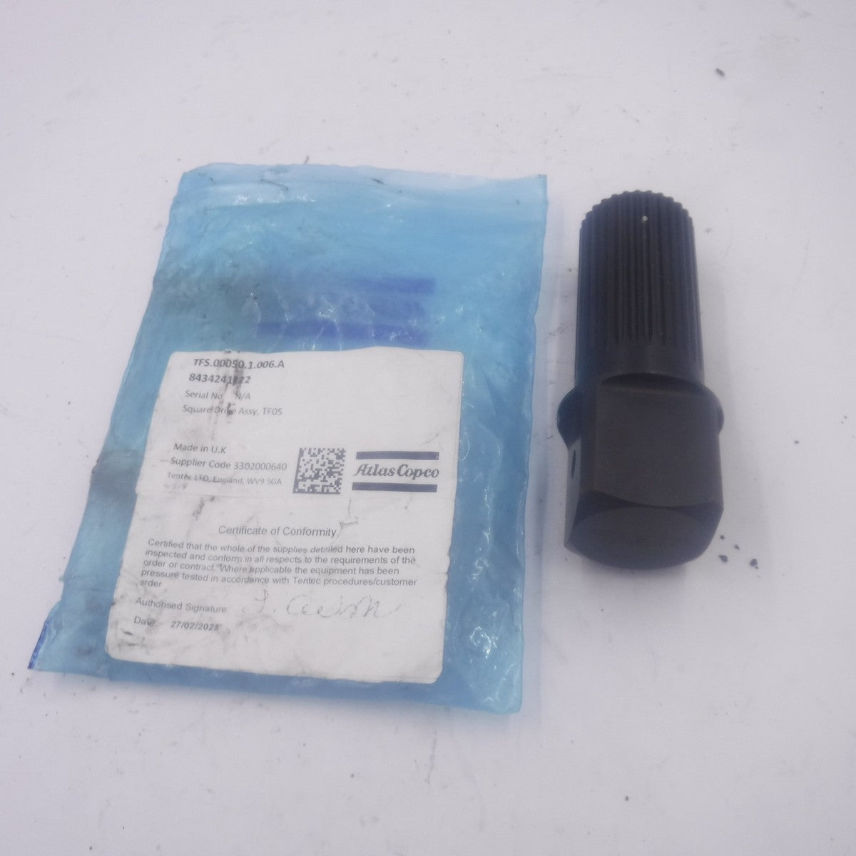 Atlas Copco 8434 2411 22 TF05 1.5" Square Drive Assy For TorcFlex Torque Wrench