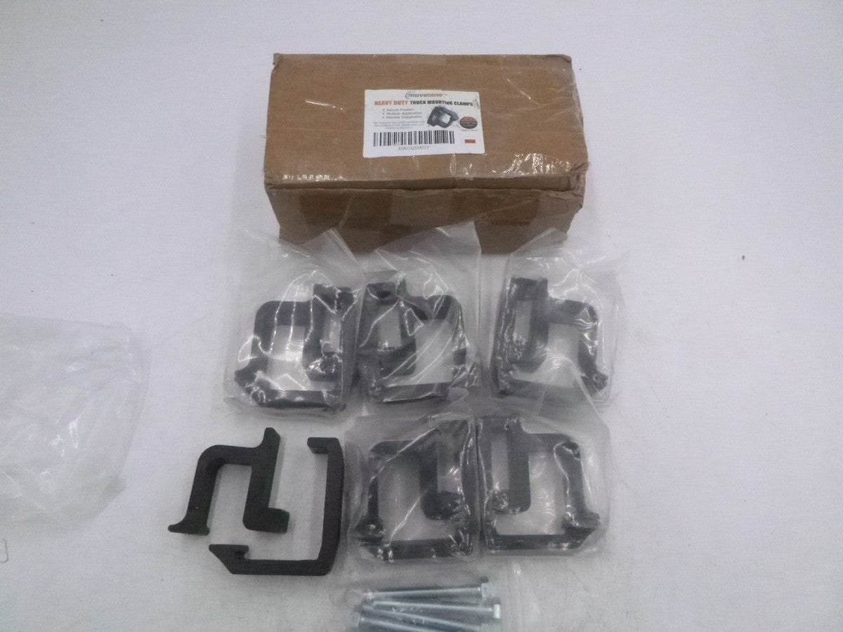 6 Pack Moveland Heavy Duty Truck Cap Clamps  X003QX00ZP