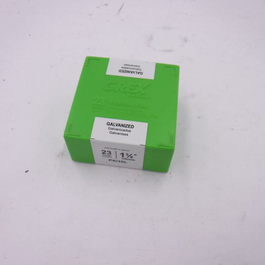 10,000 Pack Grex P6/35L 23 Gauge 1-3/8" Long Headless Pin Nails Galvanized