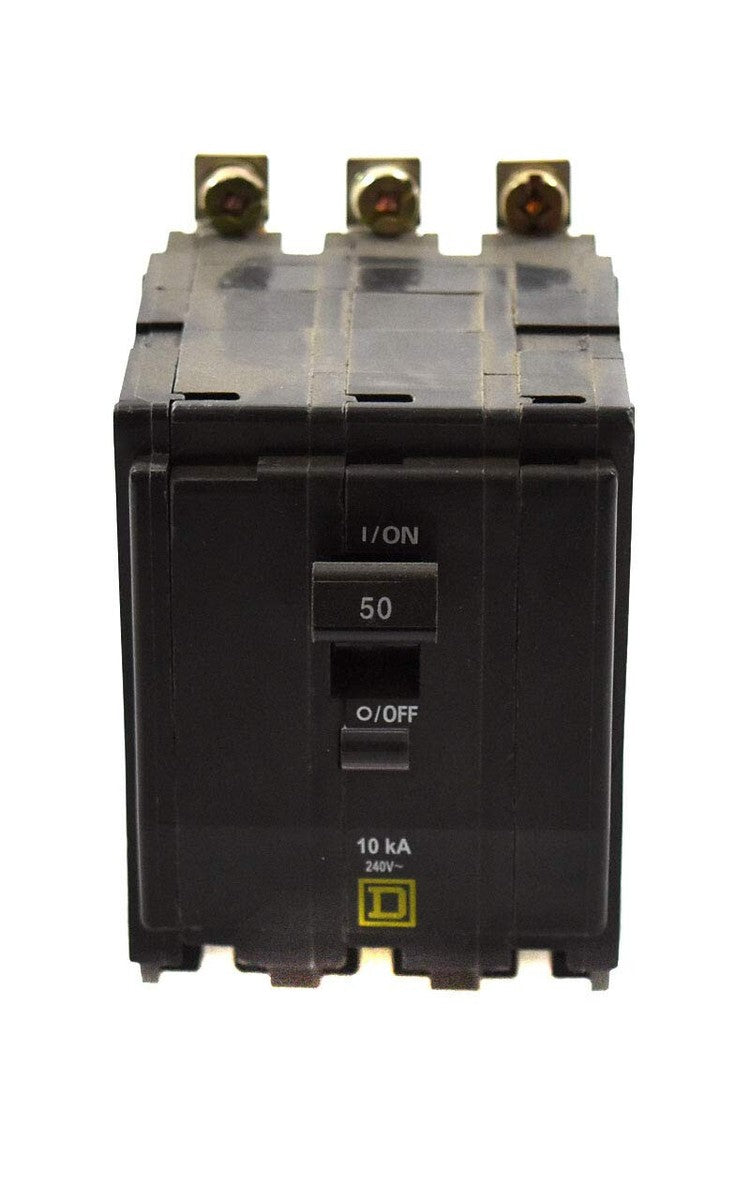 SQUARE D QOB350 BREAKER BOLT IN 50AMP 3POLE 240VOLT NEW