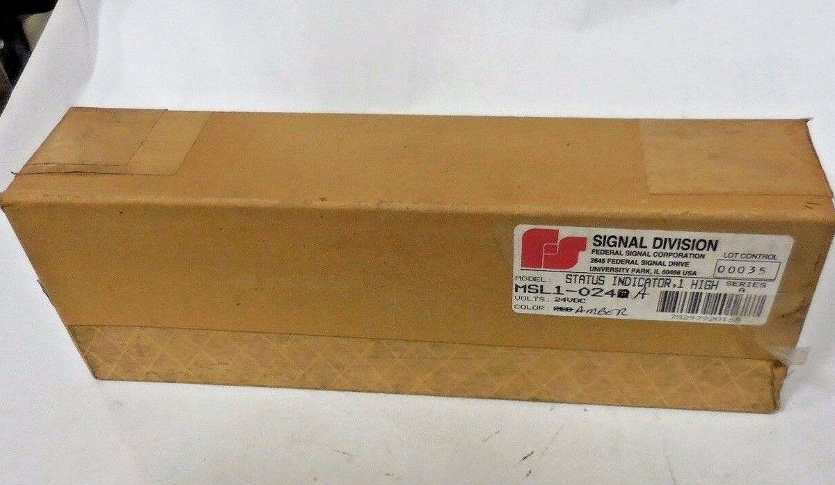 Federal Signal Corporation MSL1-024A 1-High Status Indicator
