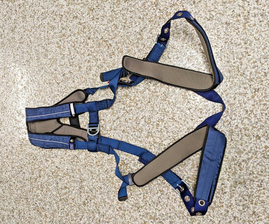 3M DBI-SALA Exofit 1110203 Fall Protection Safety Harness Extra-Large Navy Blue