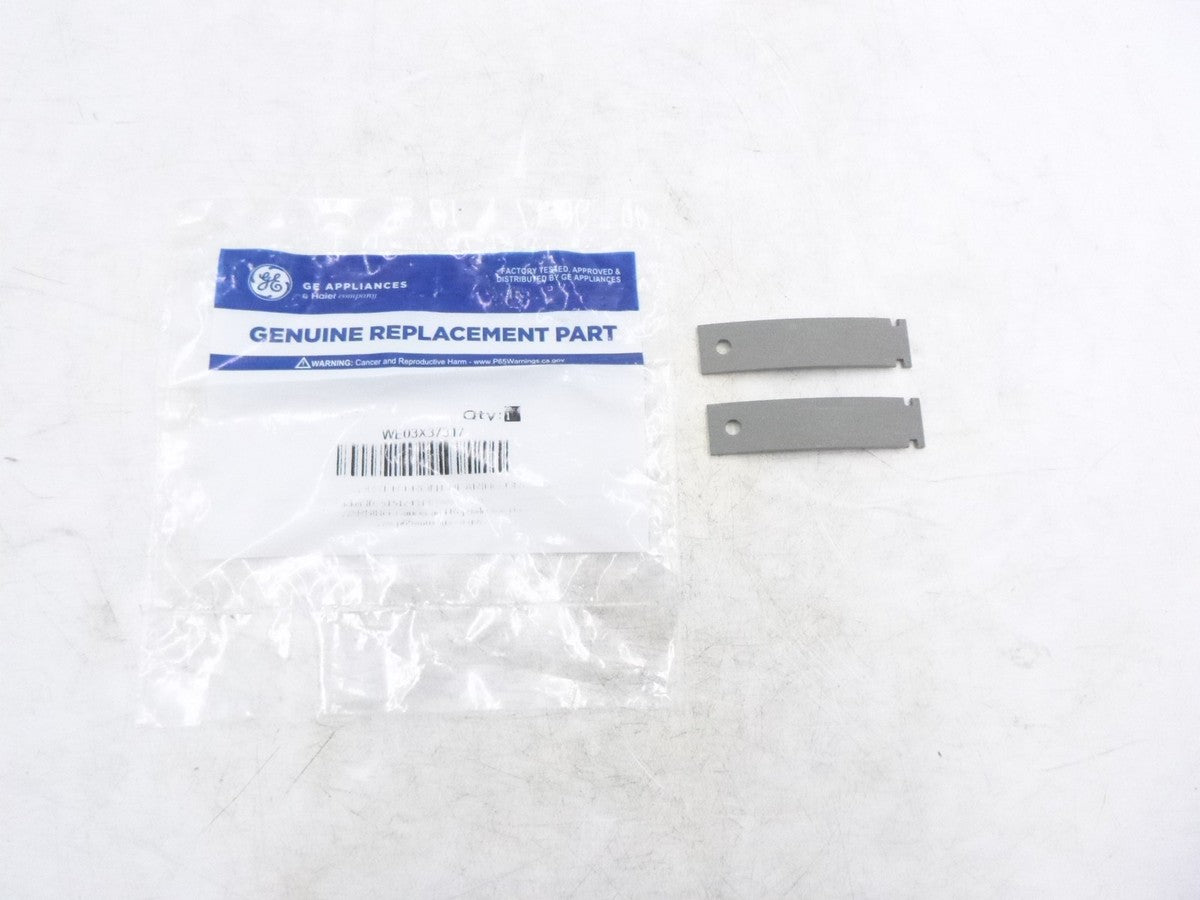 2 Pack Genuine OEM GE WE03X37317 Dryer Front Bearing Drum Slide