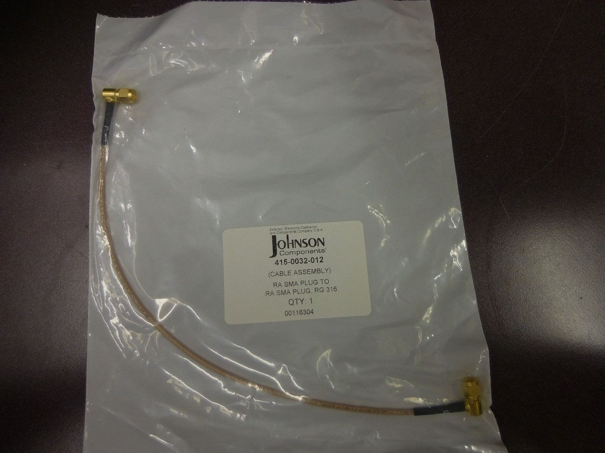 JOHNSON COMPONENTS 415-0032-012 CABLE ASSEMBLY CONNECTOR 