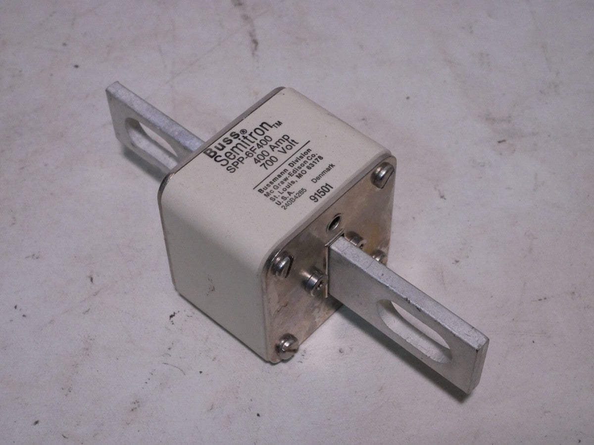 Bussmann SPP-6F400  400 Amp, 700 Volt, Square Body Blade Fuse