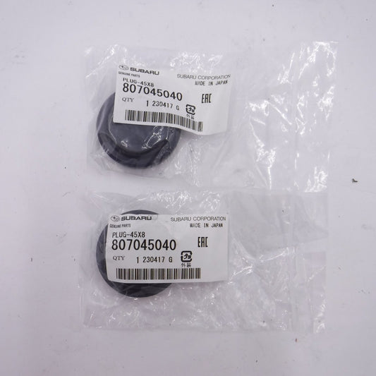 2 PAck OEM Subaru Engine Camshaft Plugs 807045040 For 1990-2012 Subaru Legacy