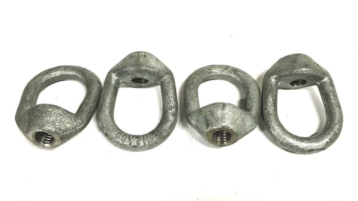 Chicago 3/8 inch Eye Nut C185A [Lot of 4] NOS