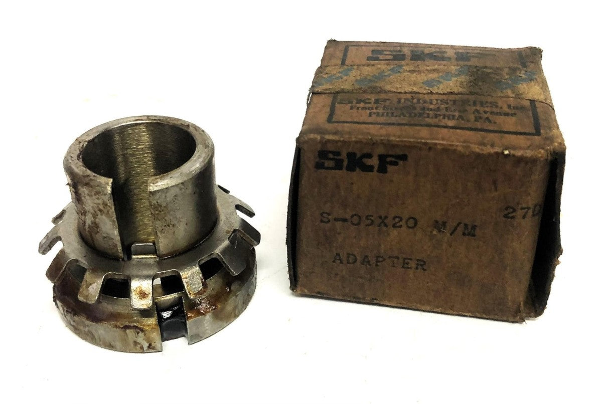 SKF Bearing Adapter Sleeve S-05X20 M/M NOS