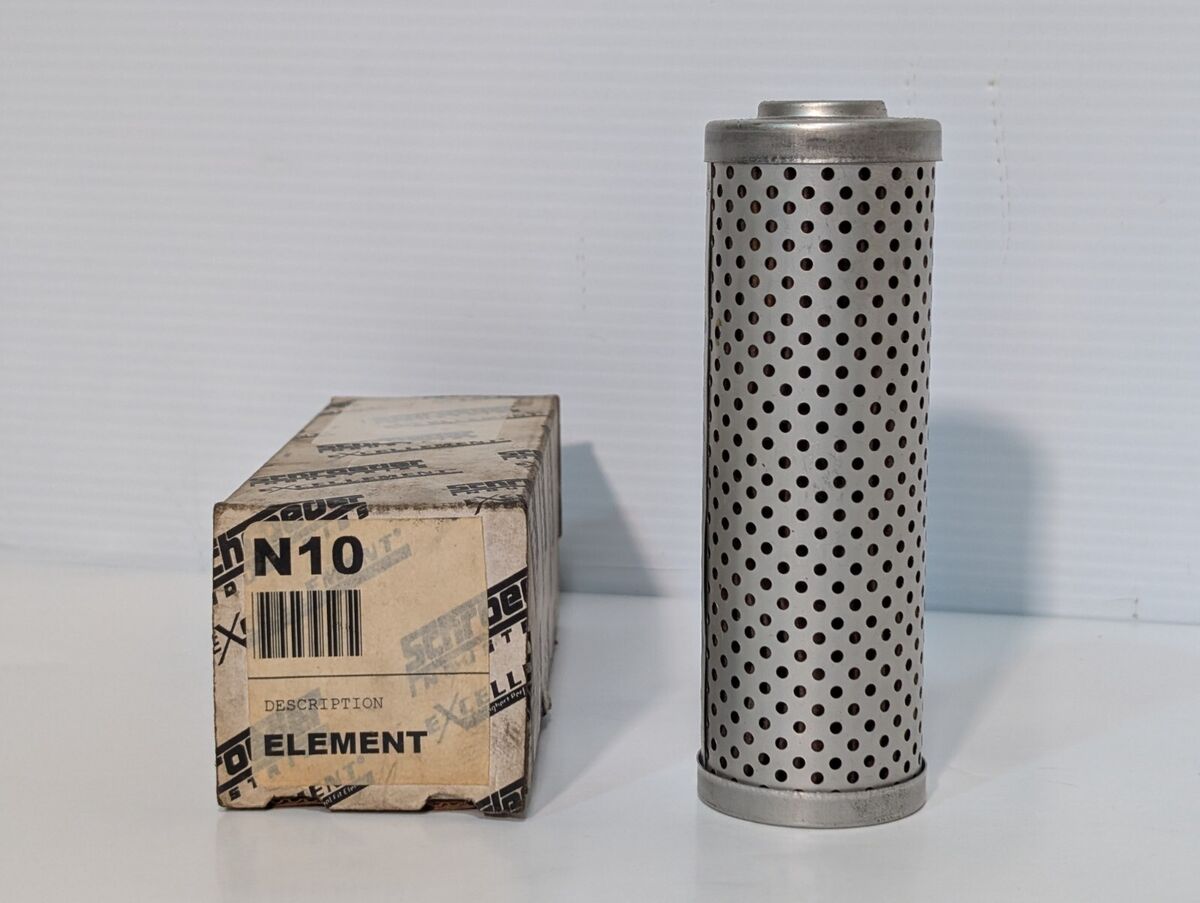 Schroeder N10 CJ-C/P 10 Micron Hydraulic Oil Filter Element 5.25" L. 1.75" D.