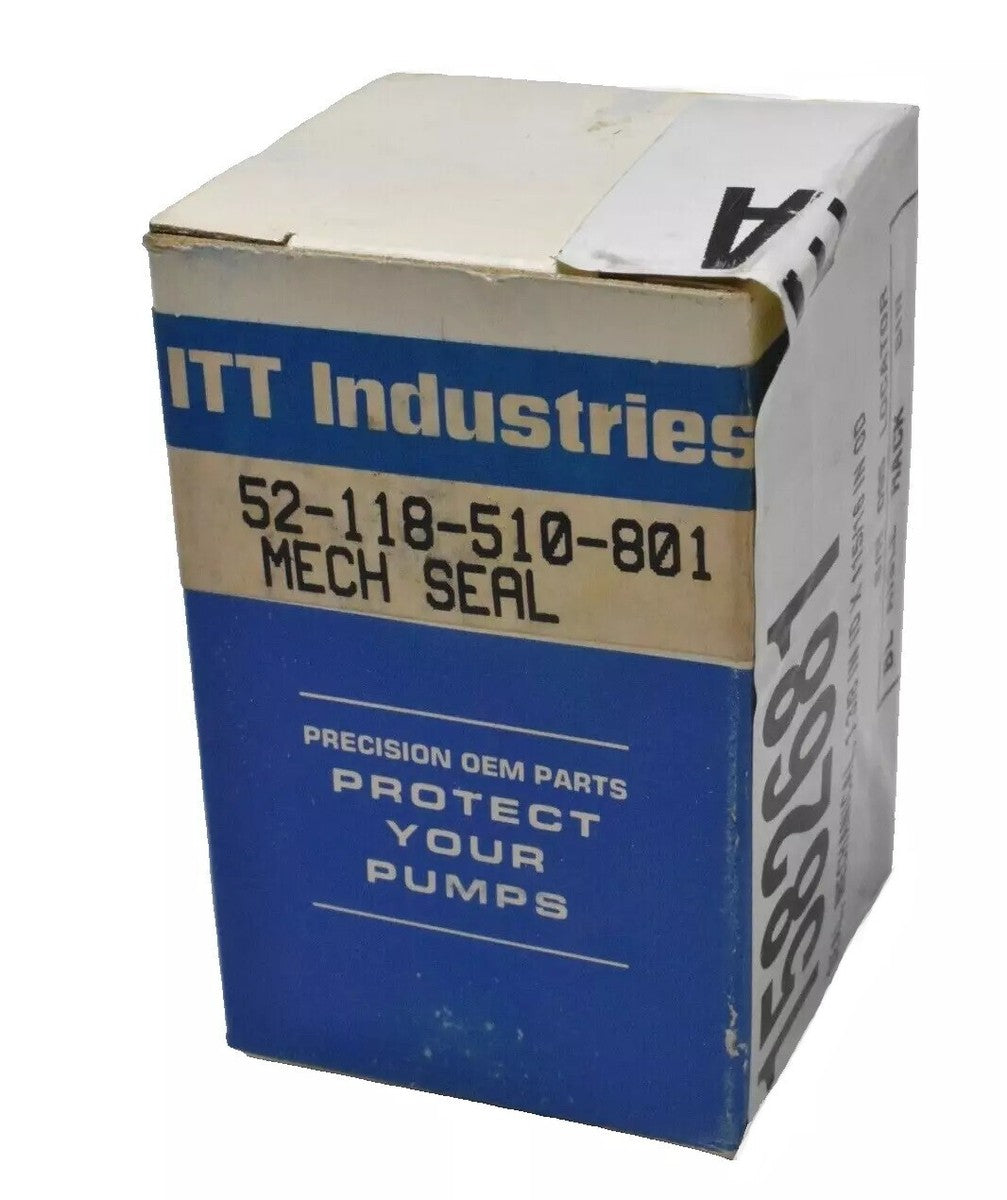 ITT Industries 52-118-510-801 Mechanical Seal New