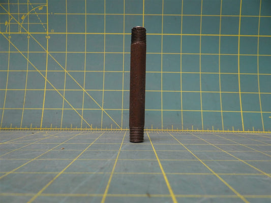1/4" x 4" Pipe Fitting Nipple Male NPT Steel Tapered Threaded Schedule 40 Welded