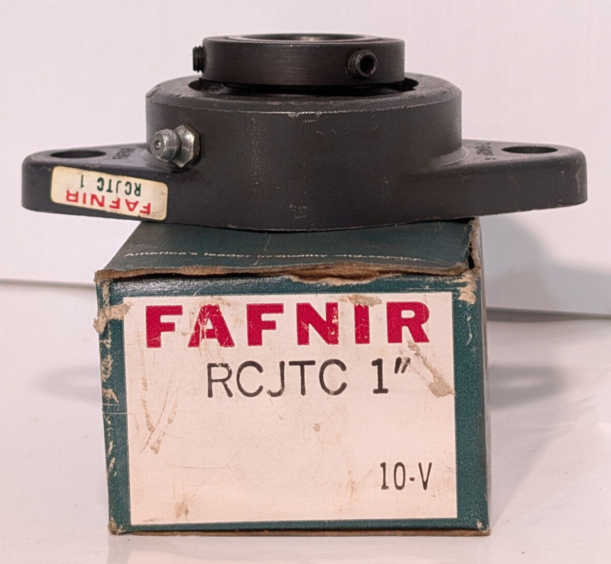 Fafner Bearings, Textron, RCJTC, 1", Bore Flange Mount Bearing, T-21412P