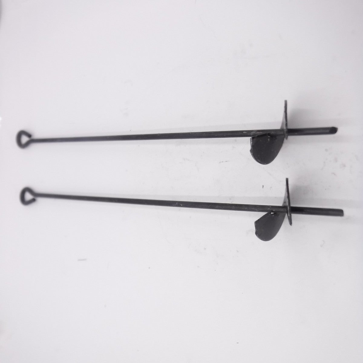 2 Pack 4" x 30" Shelter/Tent Ground Screw Anchors