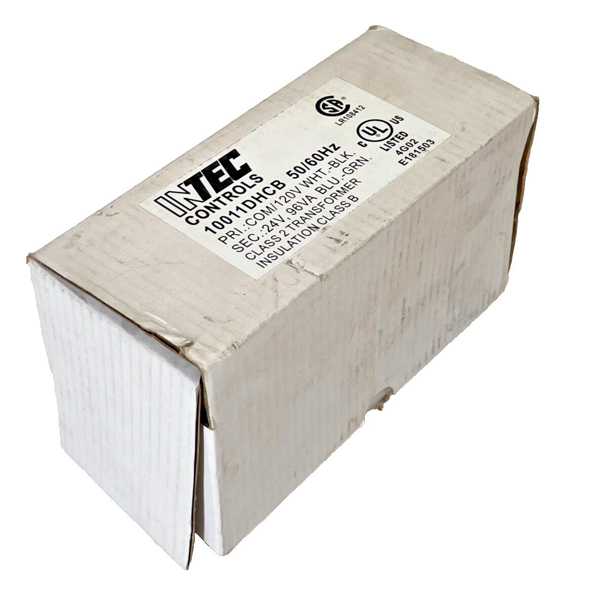 INTEC 10011DHCB 96VA Control Transformer 120:24VAC w/ Reset Circuit Breaker *NIB