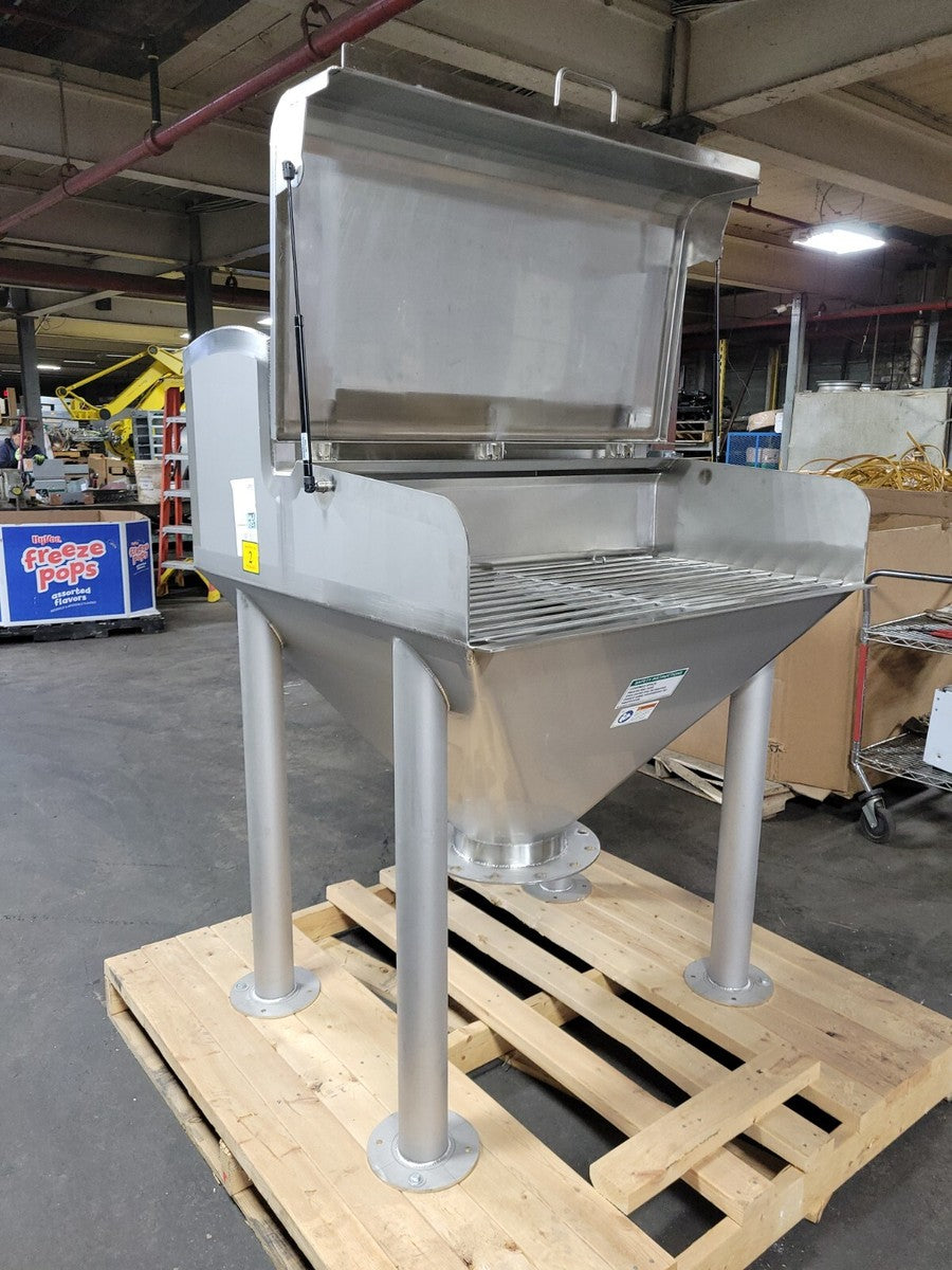 Schneck Process Hygienic Sanitary Bag Dump Station Stainless Steel 9007C68T10