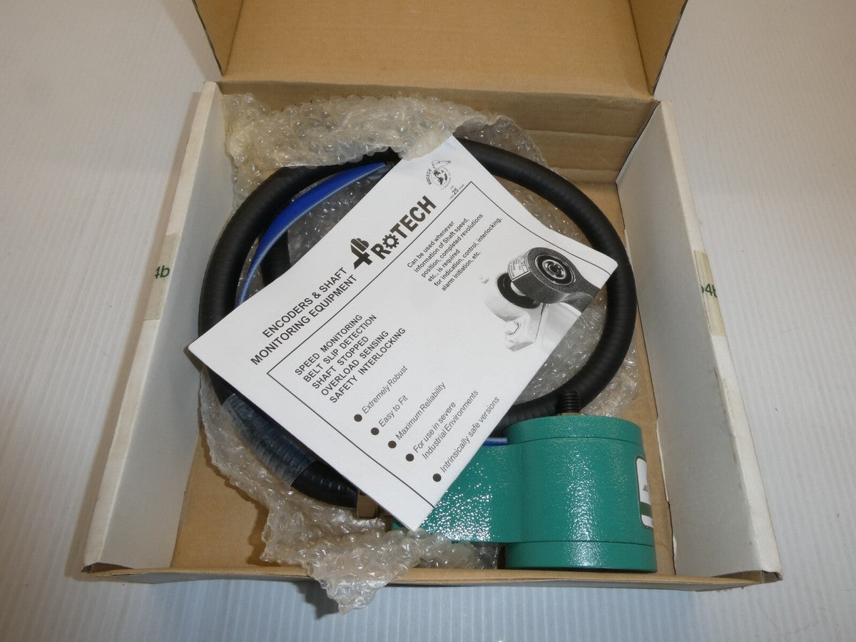 4B Rotech Rotary Shaft Encoder RSE360VCQ 10 to 30 VDC 1 to 1,000 Pulses Per Rev