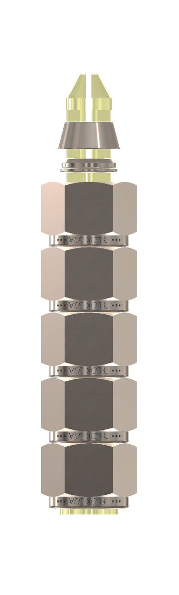 (5) TYLOK CBC-LOK SS-DNCSET-8-5  1/2" Collet & Nut Set Stainless Steel