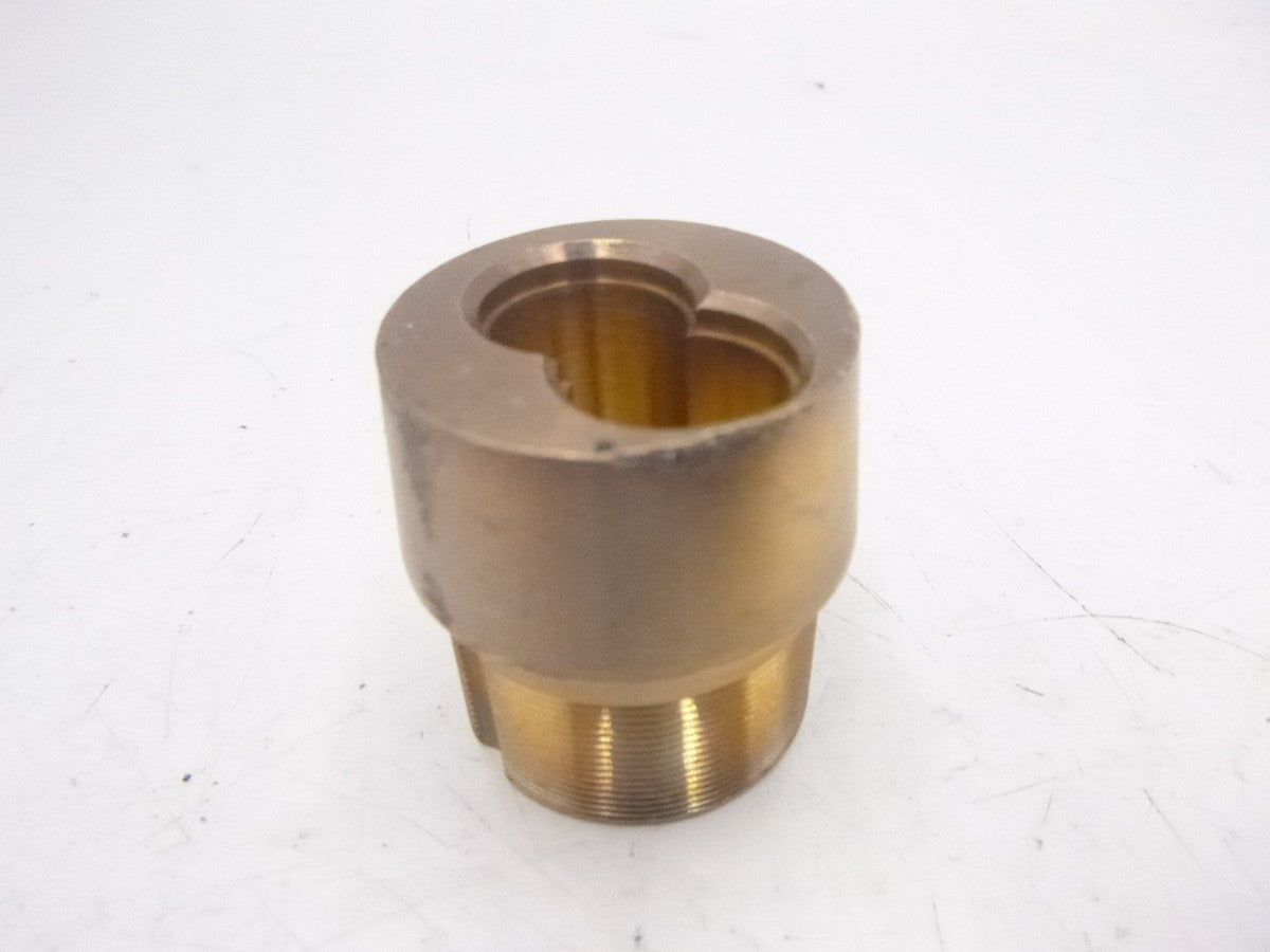 Mortise 7043-626 Cylinder Housing Satin Brass For Small Falcon IC Cores SEE DESC