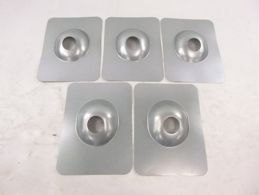 5 Pack No-Calk Galvanized Steel Vent Pipe Roof Flashing 10-3/4" x 14" SEE DESC