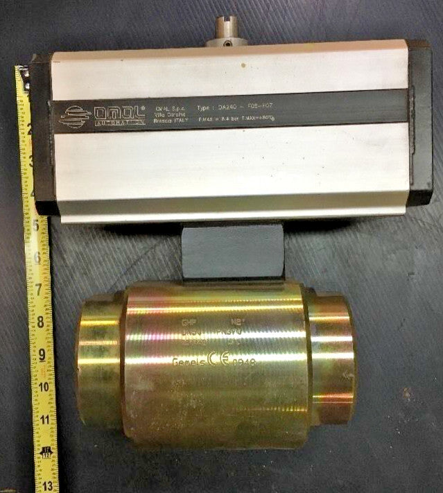2" Threaded Ball Valve W/ OMAL Actuator Type: DA420-F05-F07