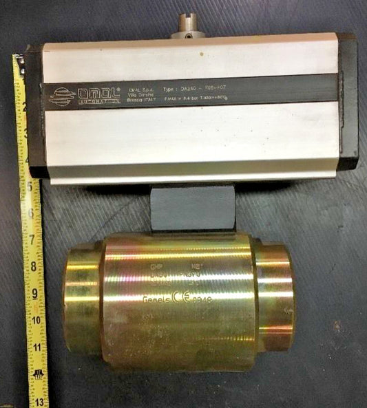 2" Threaded Ball Valve W/ OMAL Actuator Type: DA420-F05-F07