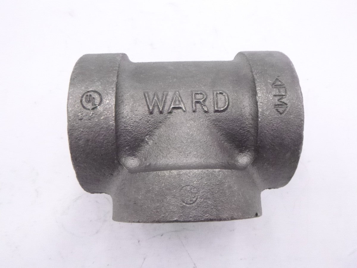 Ward Manufacturing 3.NMT 3" x 3" x 3" FNPT Galvanized Malleable Iron Pipe Tee