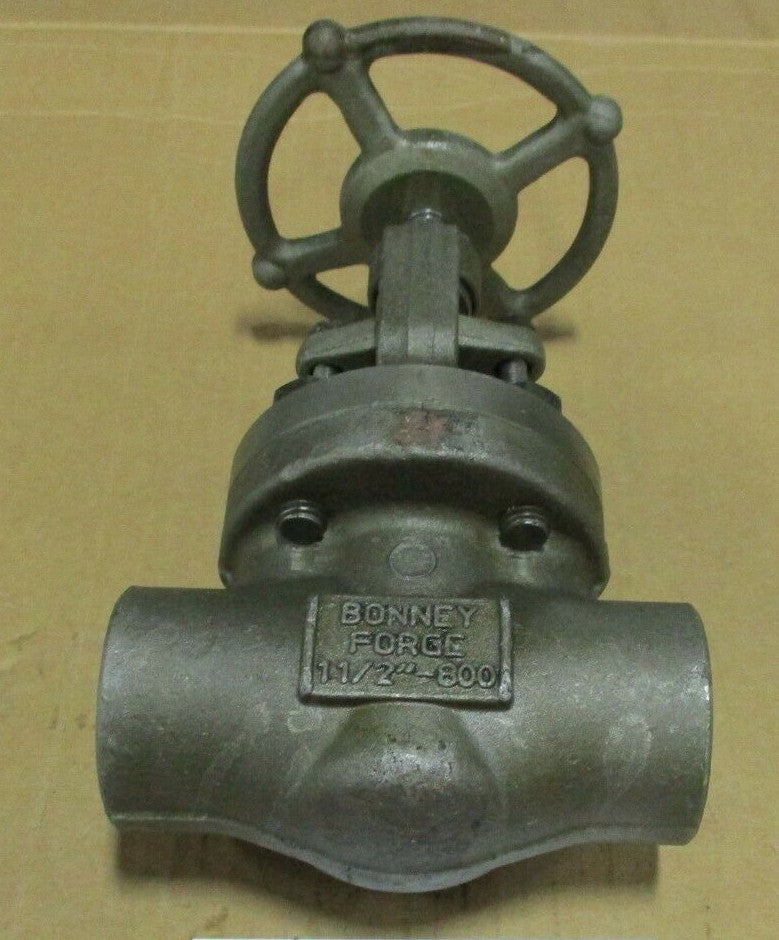 Forged Steel Globe Valve BONNEY FORGE HL31-LE 1-1/2" 800 Socket Weld Trim #8 