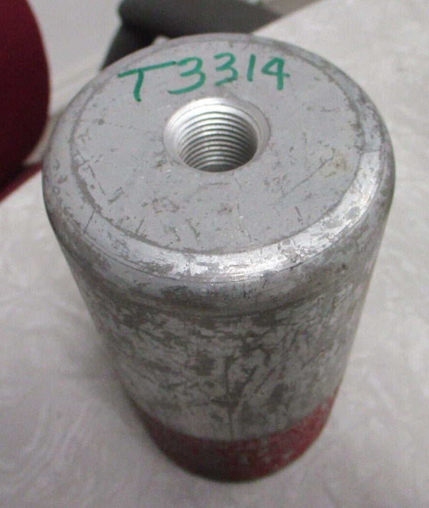 BULL PLUG 2-1/2" 8RD EUE Thread J55 XH Galvanized 1/2" NPT Tap *USA*