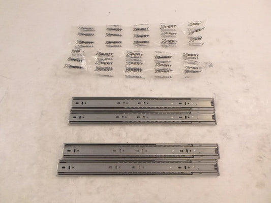 2 Pair Xpert 18-40" x 1-3/4" Heavy Duty Ball Bearing Drawer Slides Soft Close