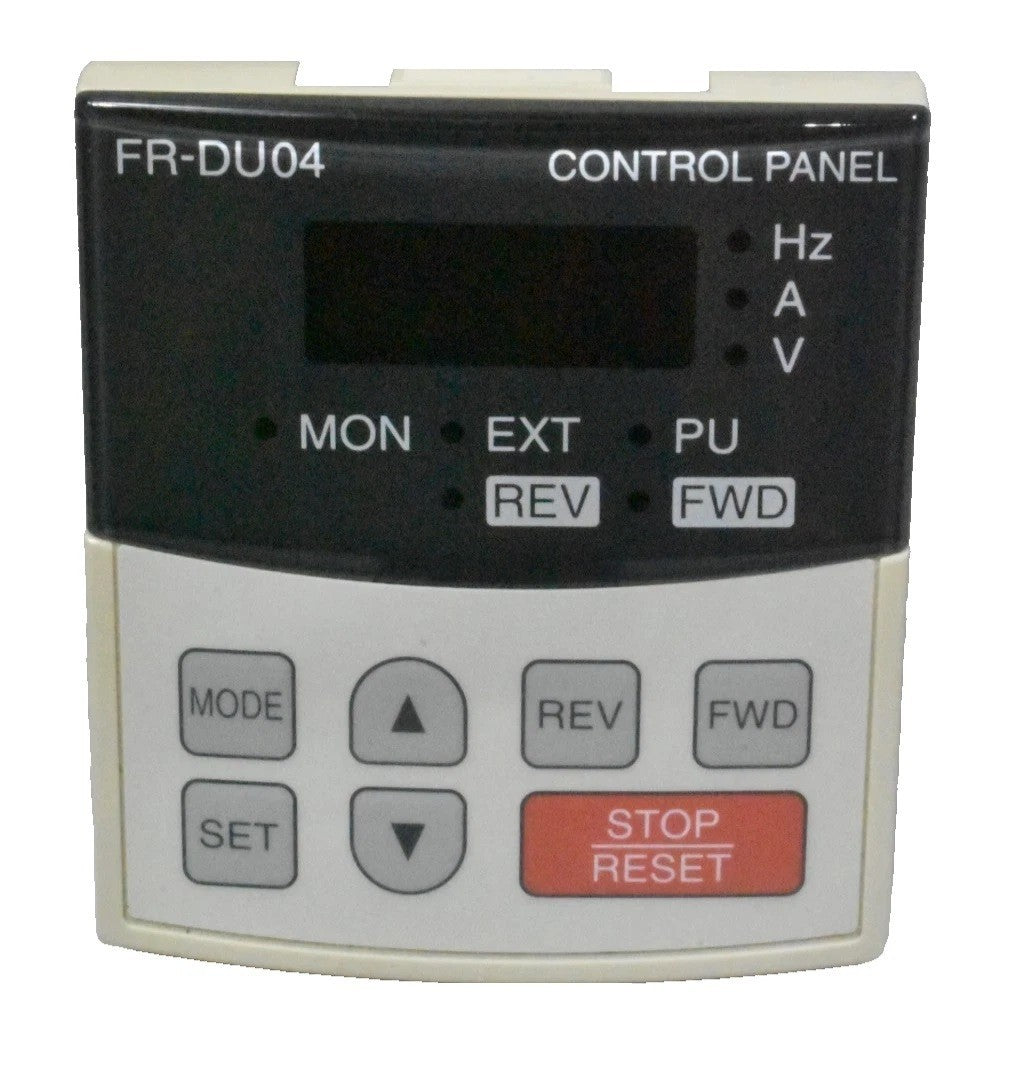 Mitsubishi FR-DU04 Inverter Control Panel Keypad NOS [Ref A]