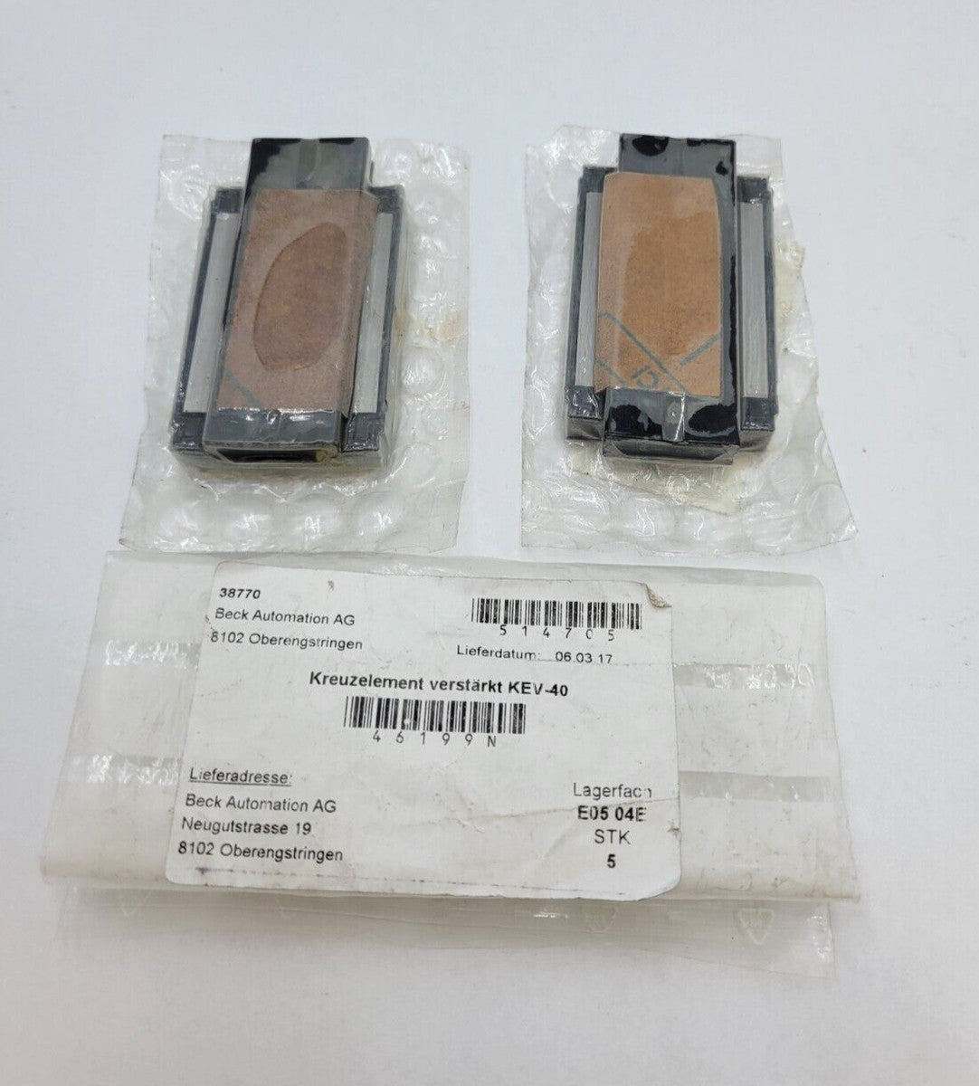 2Pc Set CPC MR12WL-SS-V0N-BLOCK Miniature Linear Rail Slider Guide Bearing Block