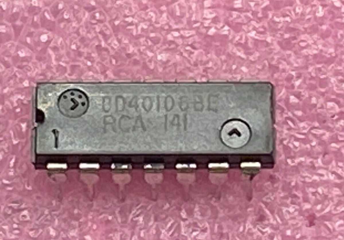 RCA CD40106BE Hex Schmitt Trigger Integrated Circuit