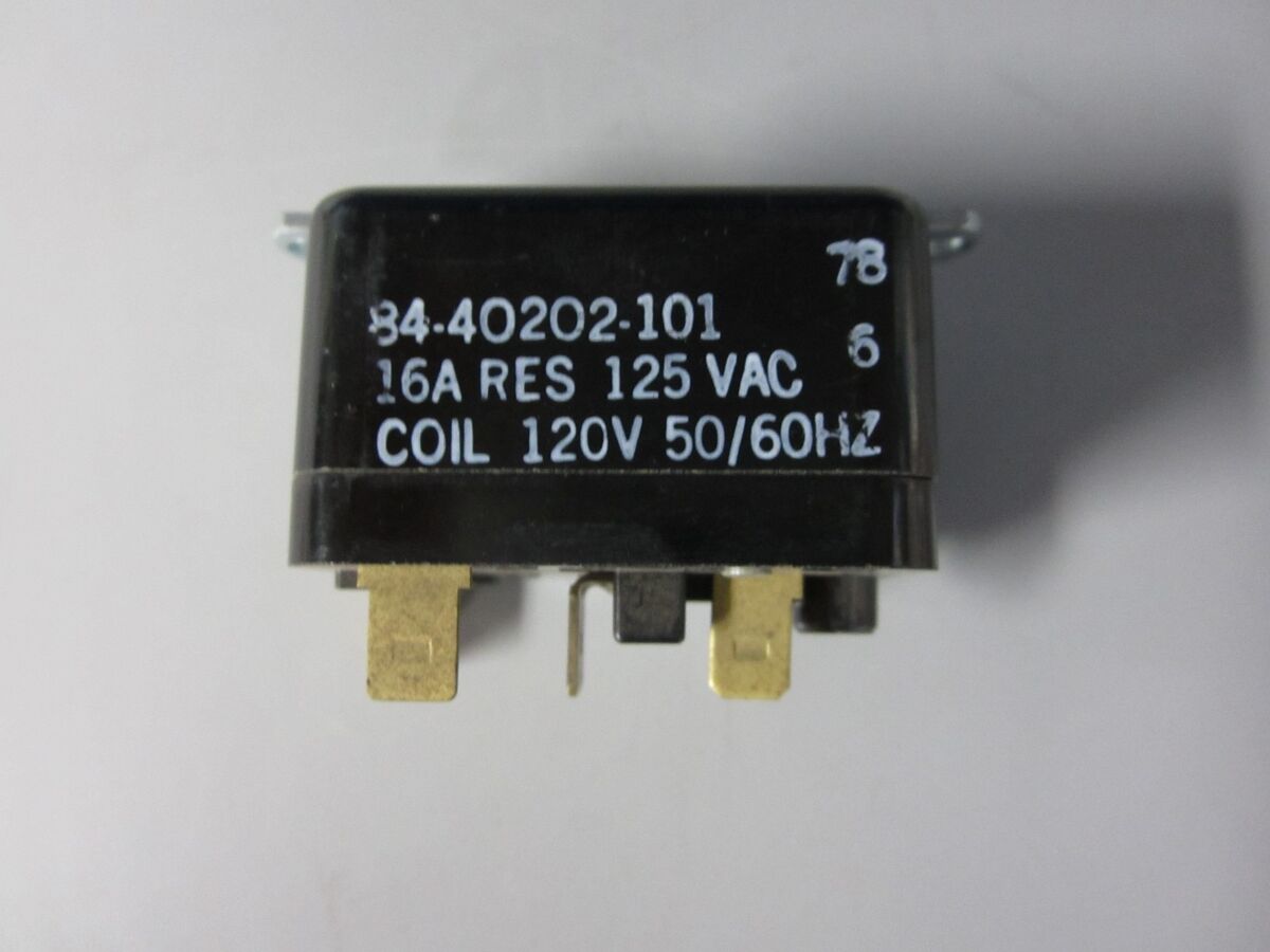RBM 84-40202-101 125VAC Coil 120V 50/60Hz Relay