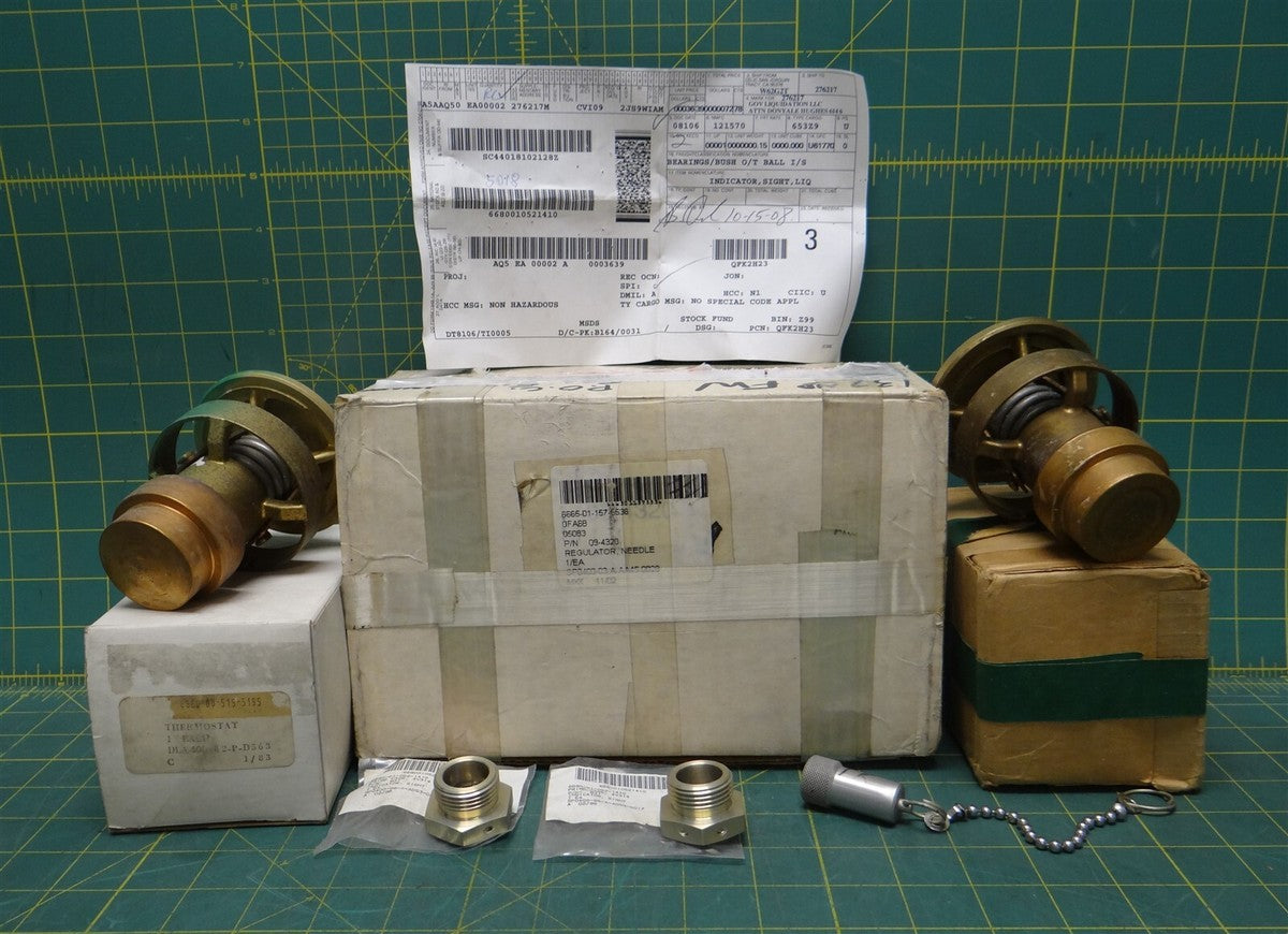  (5 Piece) Bacharach Inc. 03-4320 Regulator Needle Valve Kit 6665-01-157-5536
