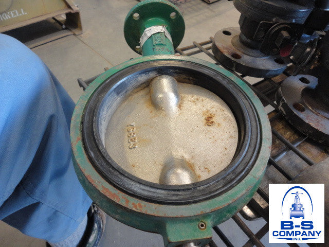 Butterfly Valve 6" 150 Wafer DEMCO J022124-1215311 Bare Stem