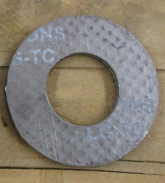 (6) LAMONS LG-TC 1" Class 300-600 Flexible Graphite Ring Gasket 1/8" Thick