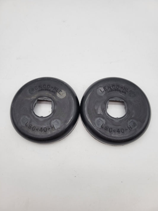 2PC Lenco LSC-40-H Insulator Cup Black Welding Equipment Parts NOS