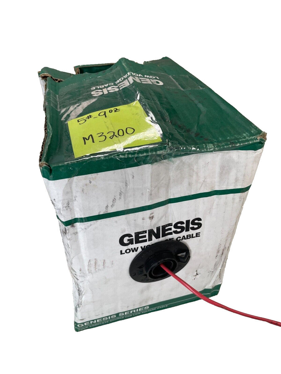 (228 Feet) Honeywell GENESIS 41115504 16/2 AWG Solid General Purpose Wire, Red