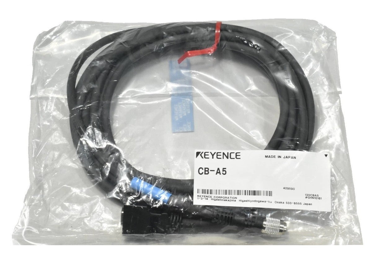 Keyence CB-A5 Head-Controller Cable 5m New