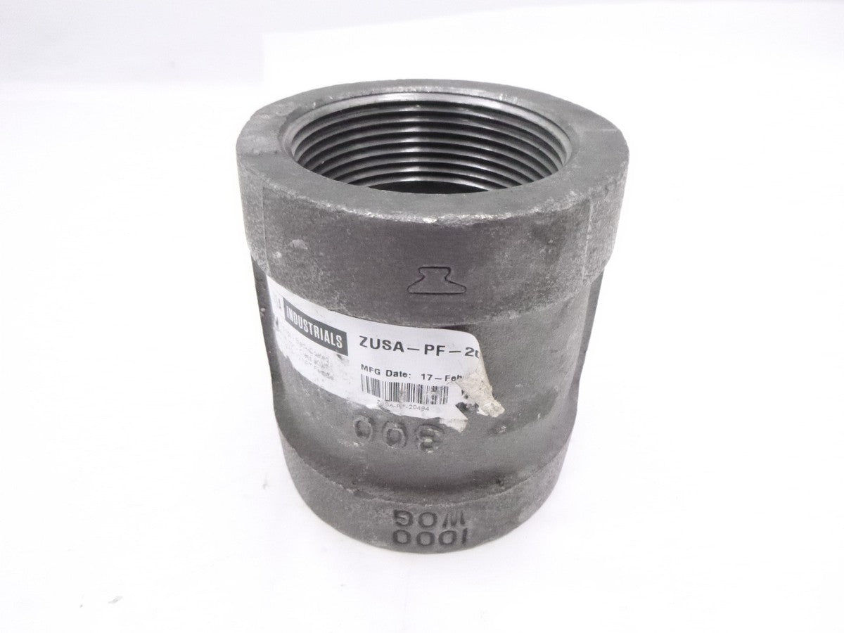 Anvil ZUSA-PF-20494 Malleable Iron Coupling 2-1/2"FNPT x 2-1/2"FNPT 300lb