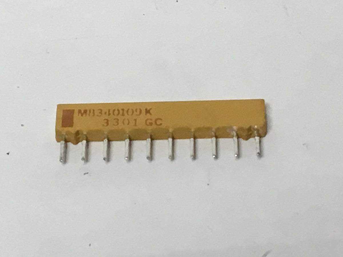 Vishay Dale M8340109K3301GC M8340109K Resistor 3.3koHMS 50WV 2+/-%TOL Circuit