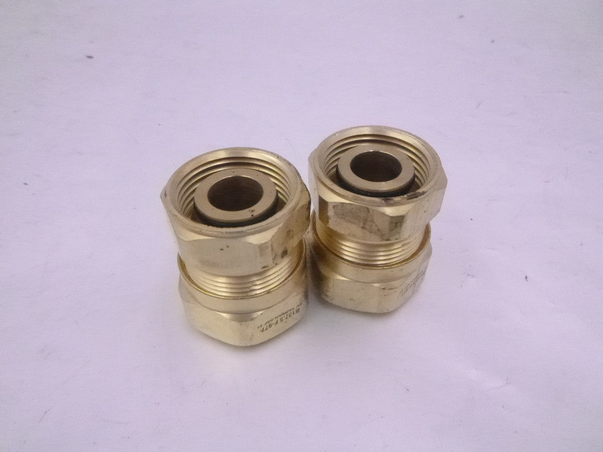 2 Pack Buderus 1016879 PEX Radiator Compression Fitting 3/4"
