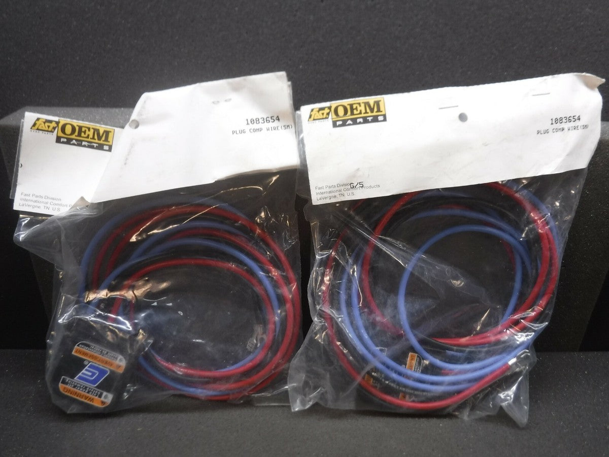 Fast OEM Parts, 1083654, Plug Comp Wire (SM) (New) ** Lot of 2 **