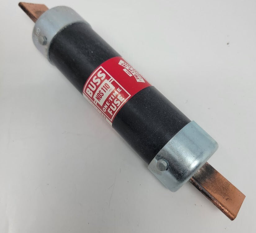 NOS-110 Bussmann 110A 600V Basic Protection One-Time Fuse 110 Amp 600 V 600VAC
