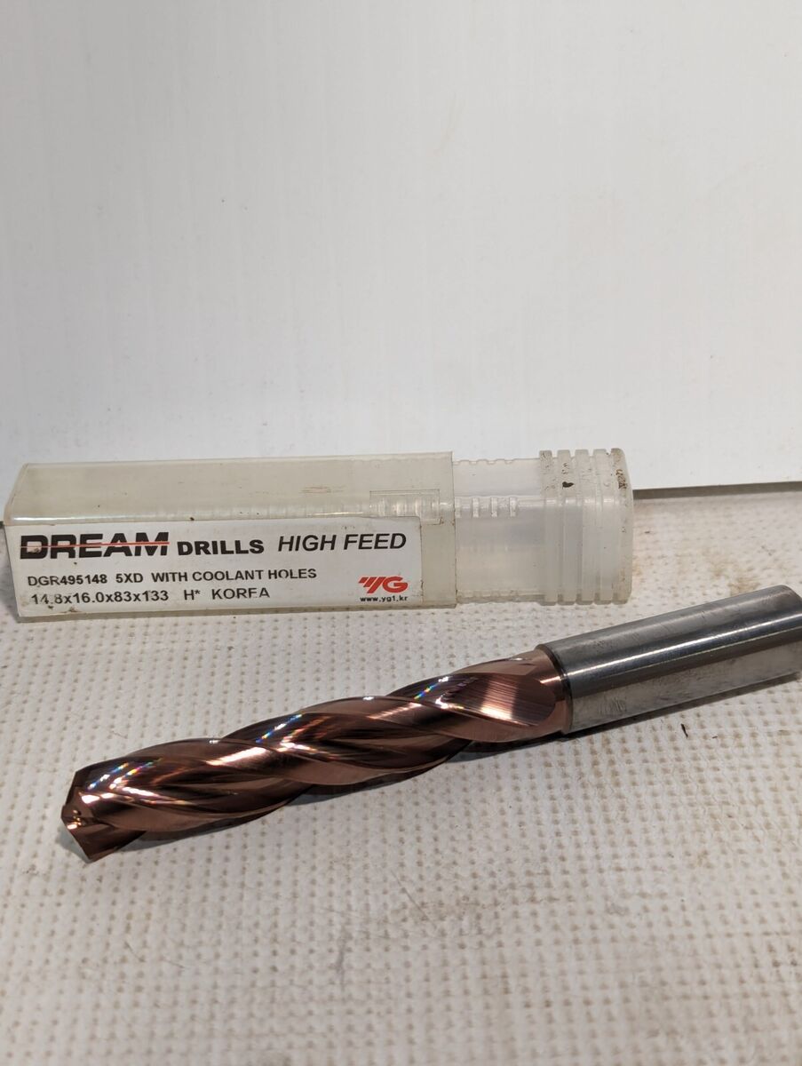 YG-1 DGR495148 Dream Drills High Feed Carbide Drill