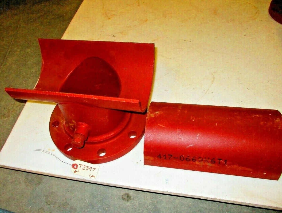 JCM 417 Type 1 | Split Tee Weld on Tapping Sleeve Outlet  | 6" Class 150 Flange