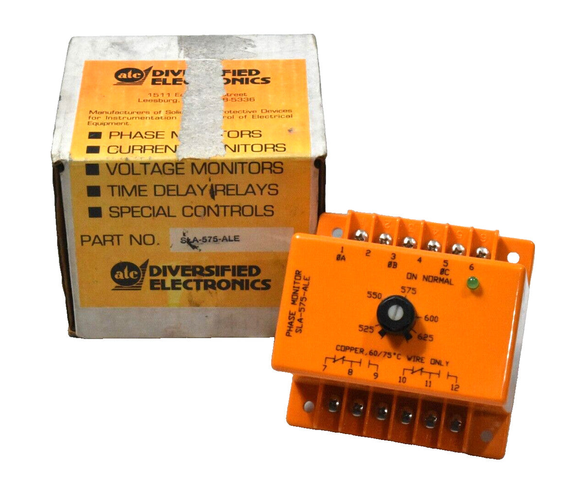 ATC Diversified Electronics SLA-575-ALE Phase Monitor NOS