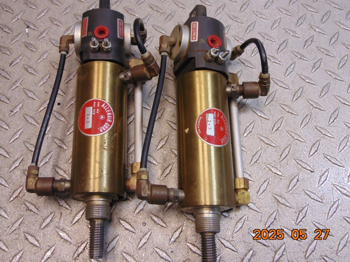 (1) ALLENAIR TYPE AV MODEL VCR 2 X 3 CYLINDER PC-AA-2X3