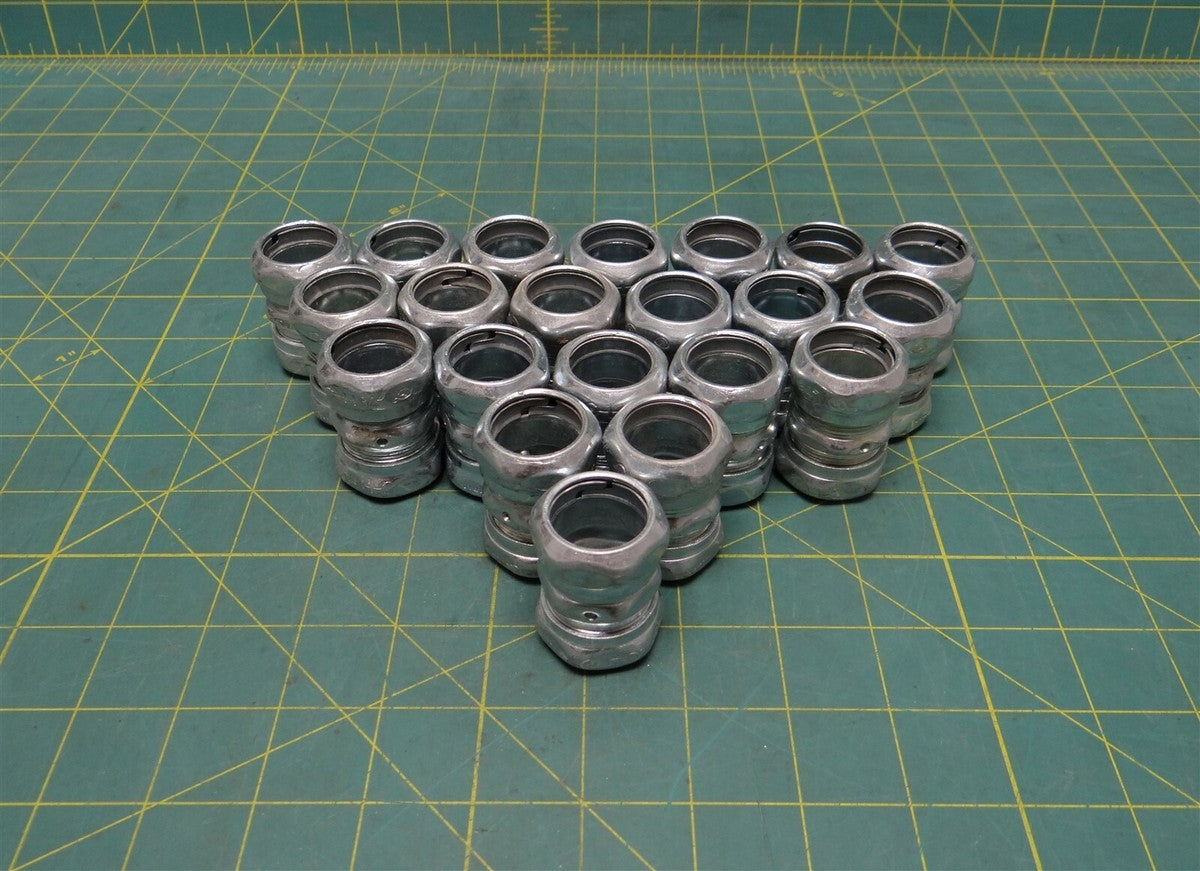 (21) 3/4" Crouse Hinds 661S Thin Wall EMT Conduit Compression Couplings