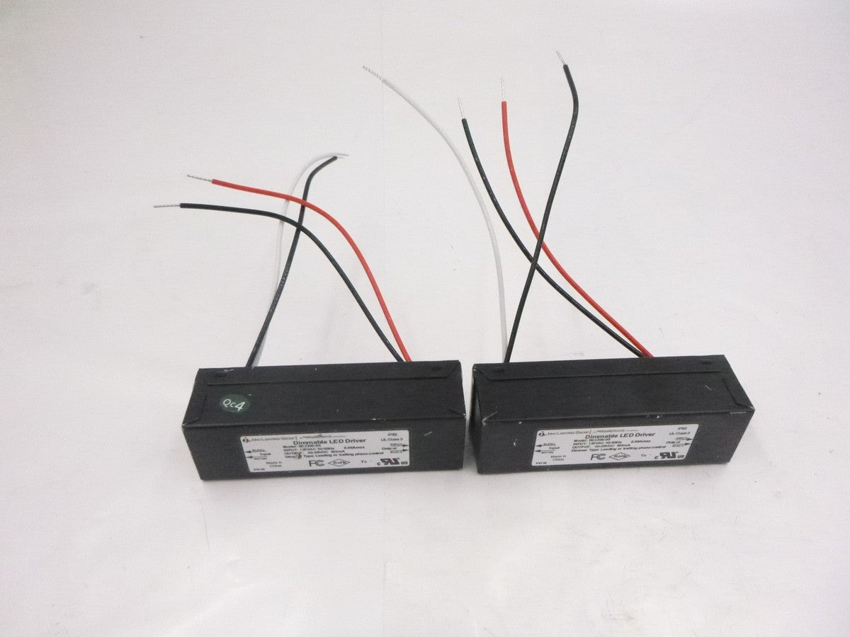 2 Pack Acuity Brands SE2295-00 Dimmable LED Driver 120 VAC 50-60Hz